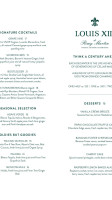 Afters Ice Cream menu