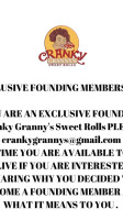 Cranky Granny's Sweet Rolls logo
