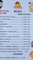 Cranky Granny's Sweet Rolls menu