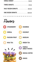 Burger King menu