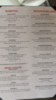 Martin's Cocina Y Cantina menu