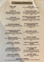 Dama Restaurant menu
