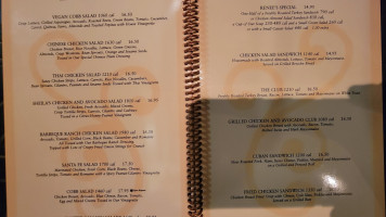 The Cheesecake Factory menu