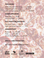 Deli Bis menu