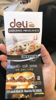 Sabores Mexicanos menu