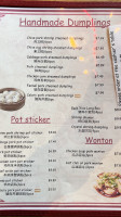 Fang's Noodle House Miàn Guǎn menu