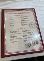 Fang's Noodle House Miàn Guǎn menu