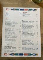 Canje menu