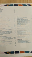 Canje menu