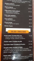 Taurus Grill (bbq) menu