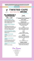 Twisted Cafe menu