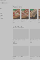 Pizza Hut menu