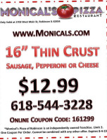 Monical's Pizza logo