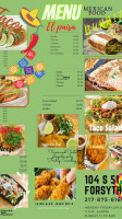 Tacos El Paisa Forsyth Il menu