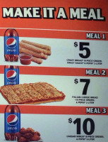 Little Caesars Pizza menu