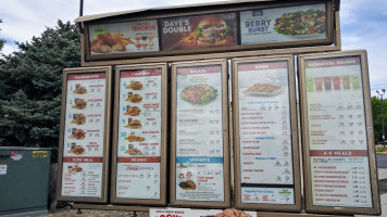 Wendy's menu