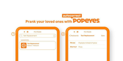 Popeyes Louisiana Kitchen menu