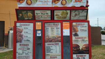 Popeyes Louisiana Kitchen menu
