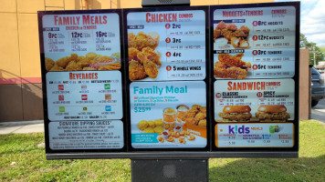 Popeyes Louisiana Kitchen menu