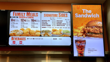 Popeyes Louisiana Kitchen menu