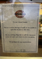 Boston Market menu