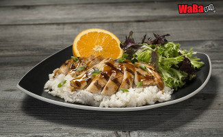 Waba Grill food