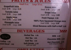 The Original Pancake House menu