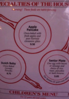 The Original Pancake House menu