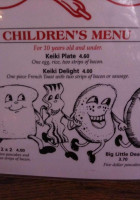 The Original Pancake House menu