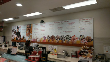 Cold Stone Creamery menu