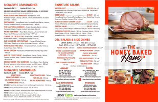 Port Of Subs menu
