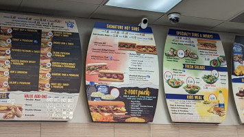 Port Of Subs menu