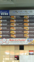 Port Of Subs menu