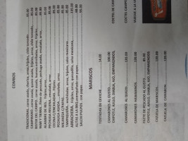 Waba Grill menu