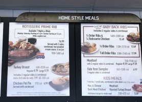 Boston Market menu