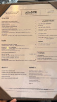 Panda Express menu