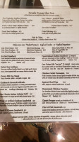 The Village Inn menu