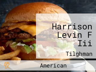 Harrison Levin F Iii