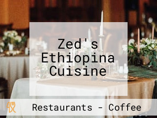 Zed's Ethiopina Cuisine