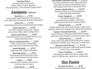 Sal Vitale's Italian Pizza Pasta