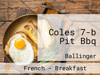 Coles 7-b Pit Bbq