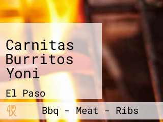 Carnitas Burritos Yoni