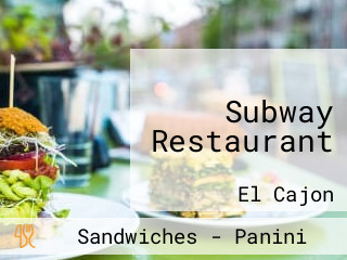 Subway Restaurant