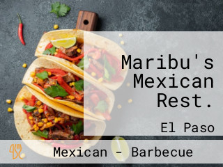 Maribu's Mexican Rest.