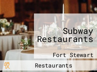 Subway Restaurants