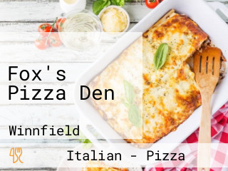 Fox's Pizza Den