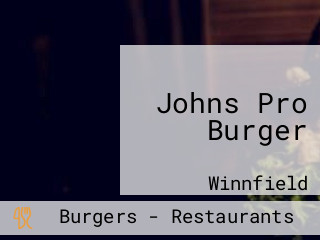 Johns Pro Burger