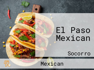 El Paso Mexican