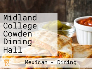 Midland College Cowden Dining Hall