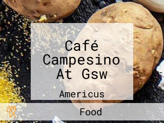 Café Campesino At Gsw